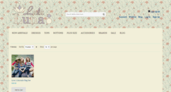 Desktop Screenshot of lululuna.com
